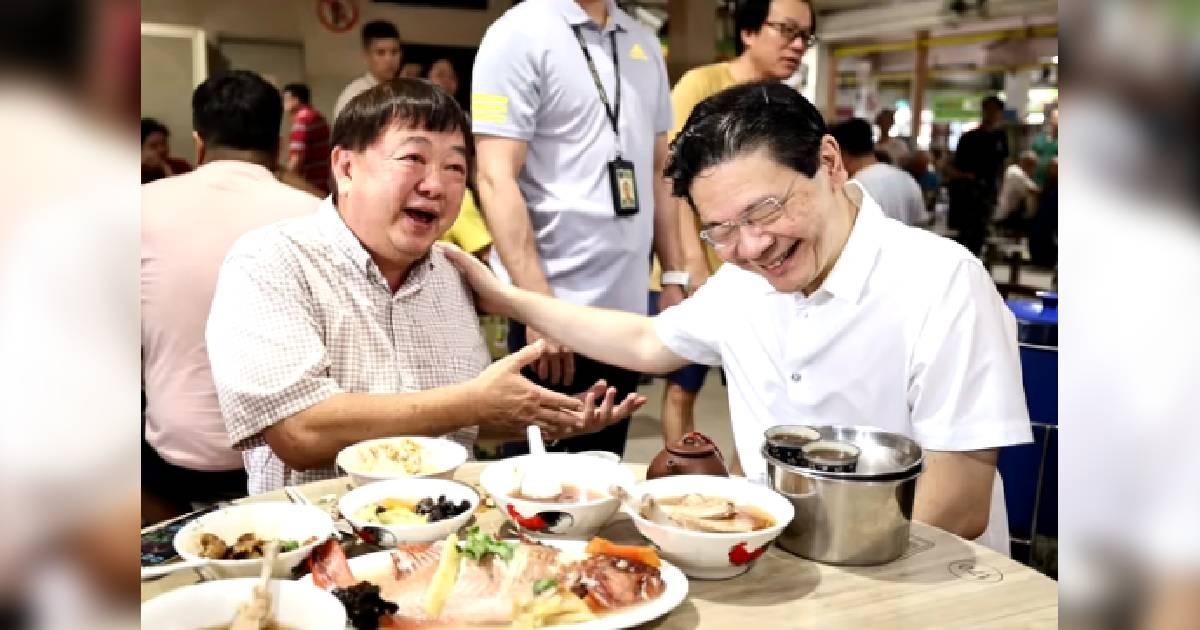 'Thanks to your CDC vouchers': Diner tells PM Wong he only ordered fish at hawker centre because of scheme