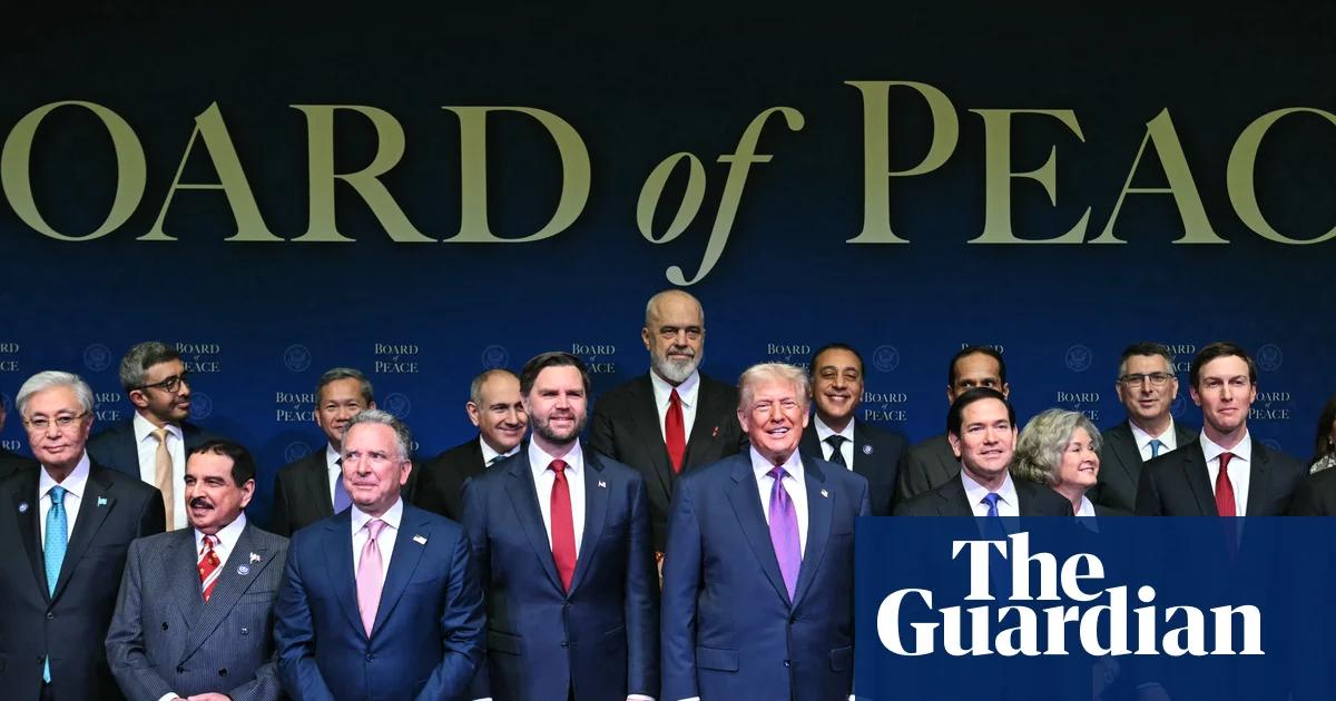 Trump’s Board of Peace plans to grant itself sweeping immunity, documents show