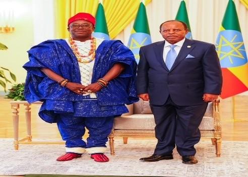 Ghana's Ambassador to Ethiopia presents credentials, pledges to deepen bilateral relations