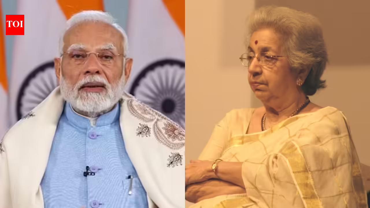 PM Narendra Modi pays tribute to Vijaya Mehta as she passes away at 91, calls her 'a pioneer of modern Marathi theatre'