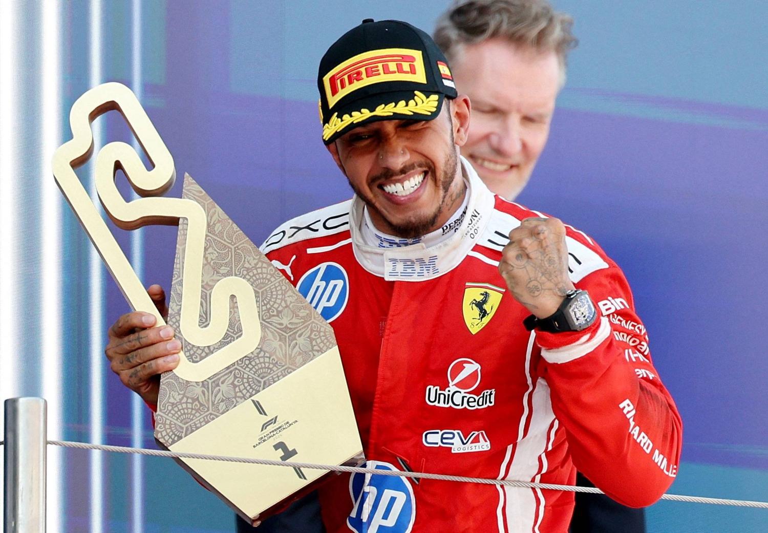 Ferrari’s Lewis Hamilton not ready to close door on Formula One title bid