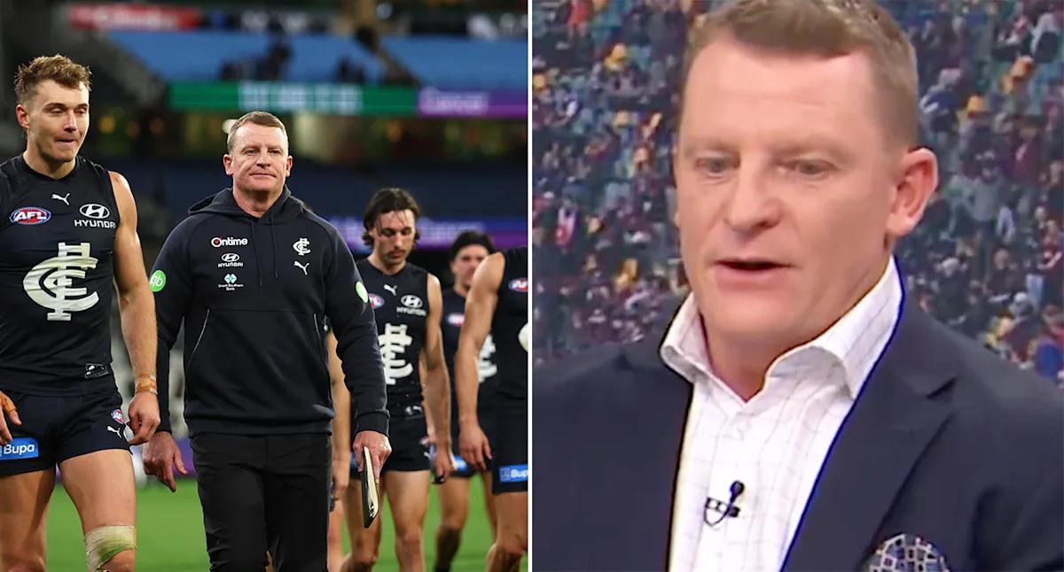 AFL world showers Michael Voss with support after former Carlton coach's sad admission