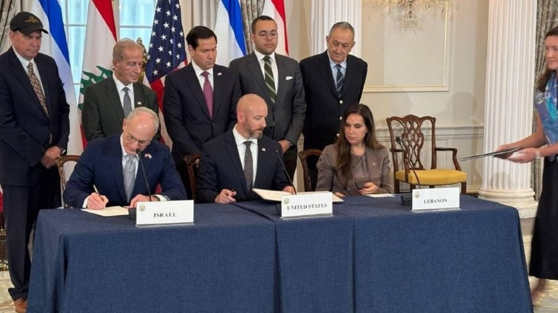 Rubio confirms 'Israel', Lebanon reached framework agreement