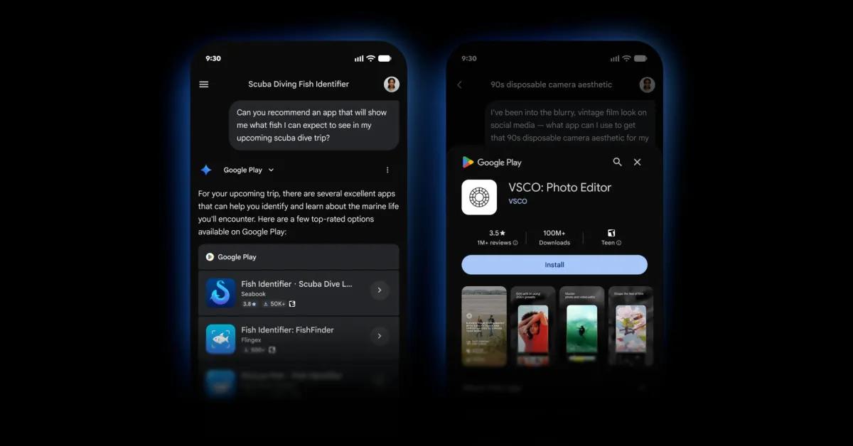 Gemini’s new Google Play integration lets you find Android apps