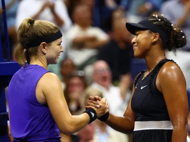 Muchova wins Wimbledon warm-up after Osaka walkover