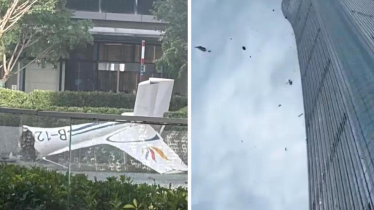 Small plane crashes into Beijing’s tallest skyscraper