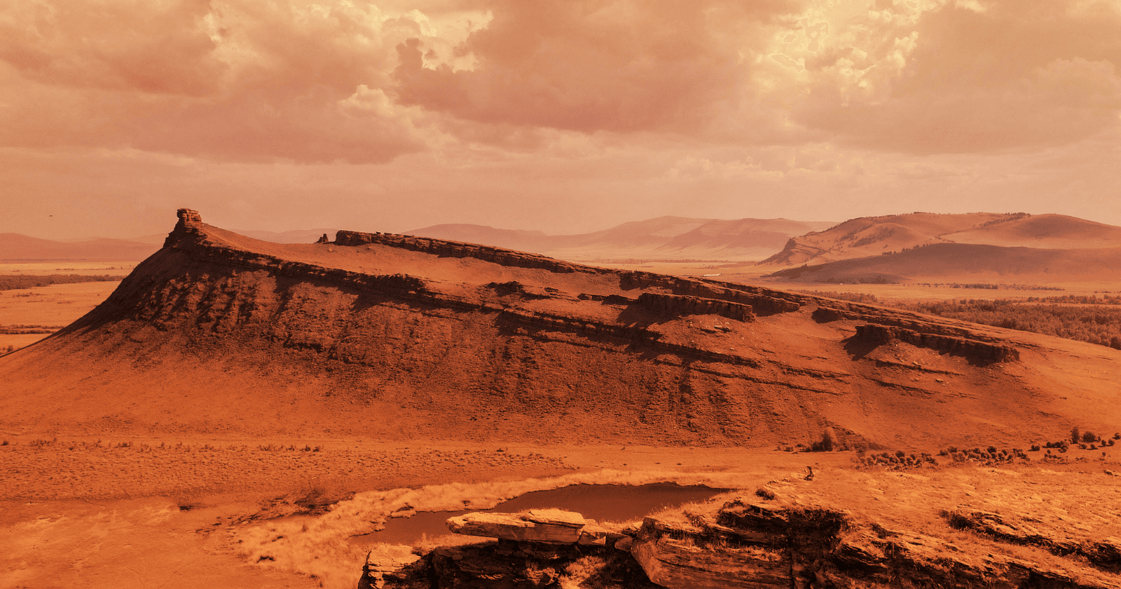 We think of Mount Everest as the ultimate mountain, but Olympus Mons on Mars rises nearly three times as high and spreads across a footprint roughly the size of Italy, making Earth’s tallest peak look