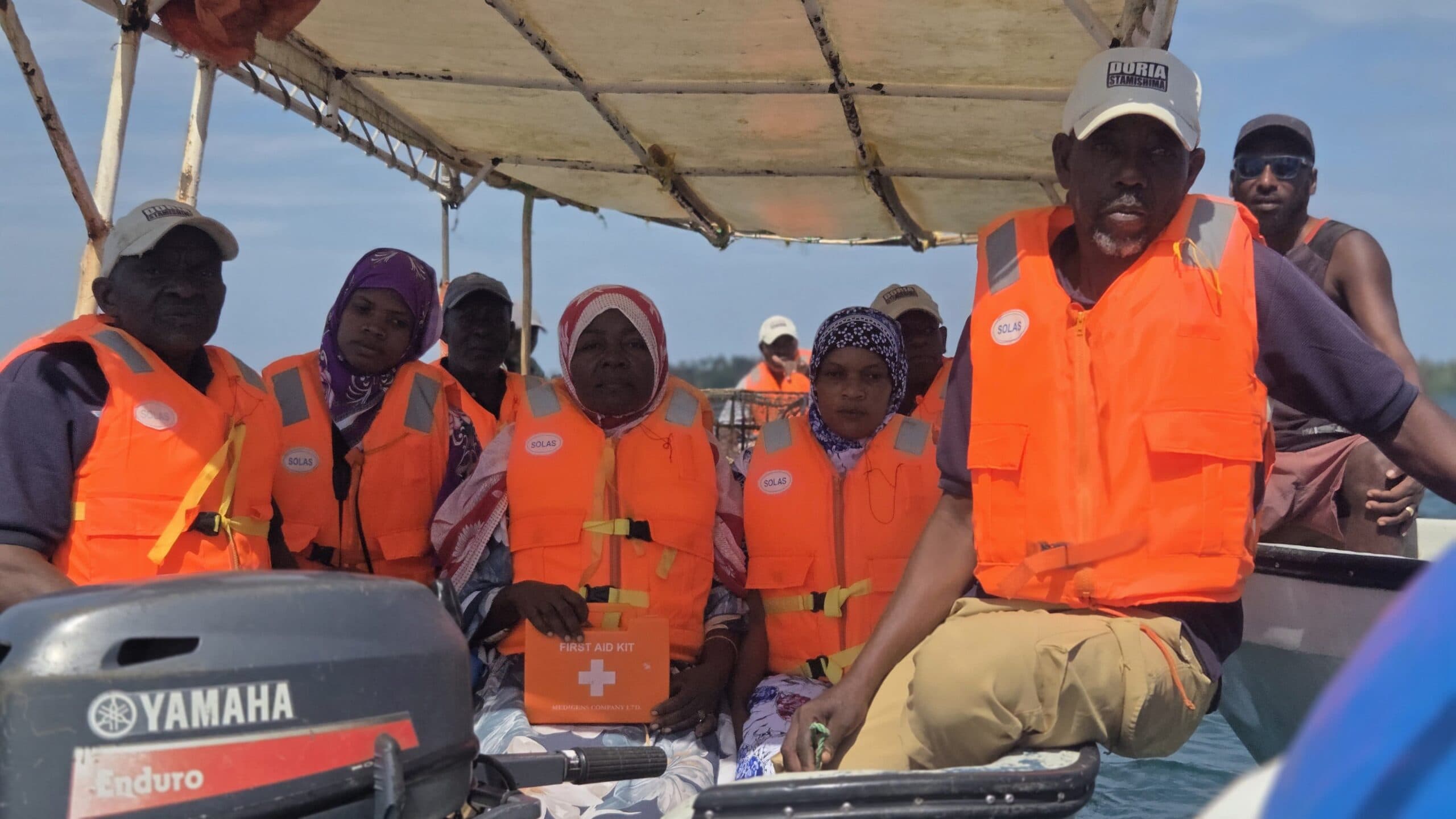 Women patrol Tanzania’s Pemba waters in a community